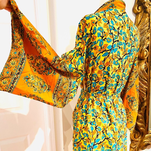 KIMONO COTTON ROBE - Picture 3 of 7